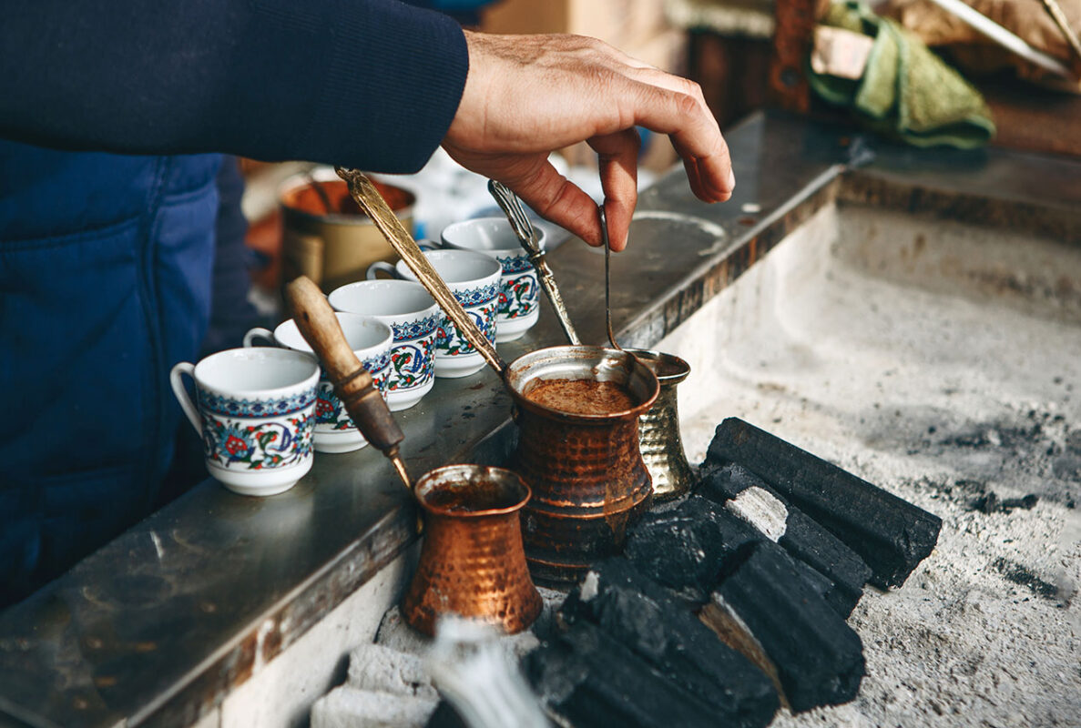 turkish coffee street
